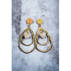 Boucles d'oreilles Amandine