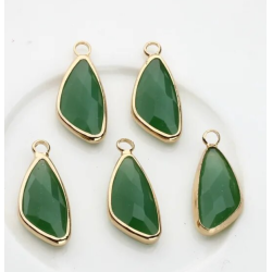 Boucles d'oreilles Jasmine bleue