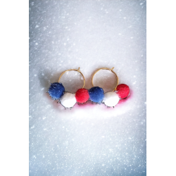 Boucles d'oreilles Supporter