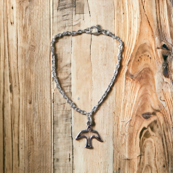 Bracelet argenté Colombe