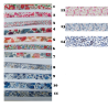 Bracelet liberty avec croix émaillée