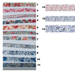 Bracelet liberty avec un cœur en nacre