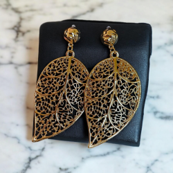 Boucles d'oreilles feuilles